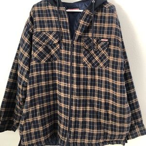 Vintage Craftsman Flannel Parka